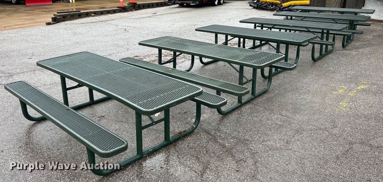 image for item NJ9682 (6) picnic tables