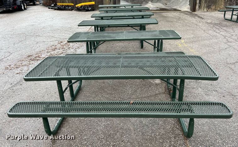 image for item NJ9682 (6) picnic tables