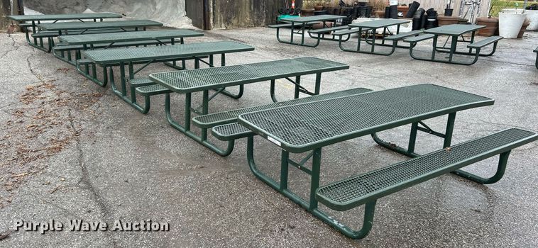 image for item NJ9682 (6) picnic tables