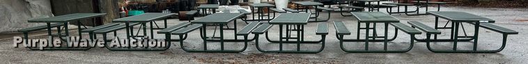 image for item NJ9682 (6) picnic tables