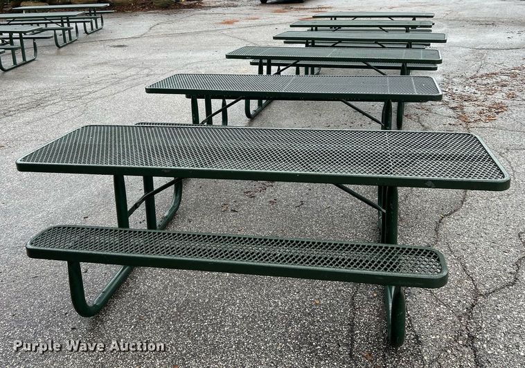 image for item NJ9682 (6) picnic tables
