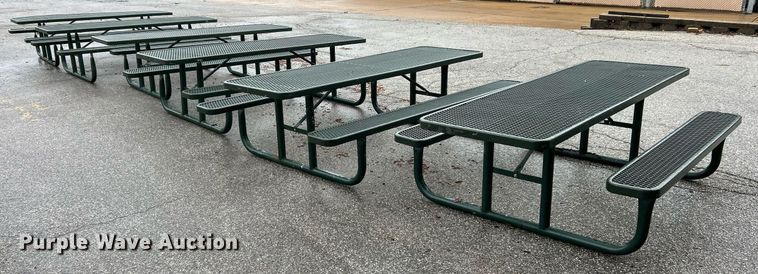image for item NJ9682 (6) picnic tables