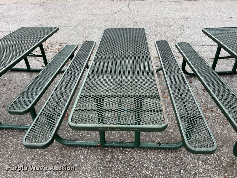 image for item NJ9682 (6) picnic tables