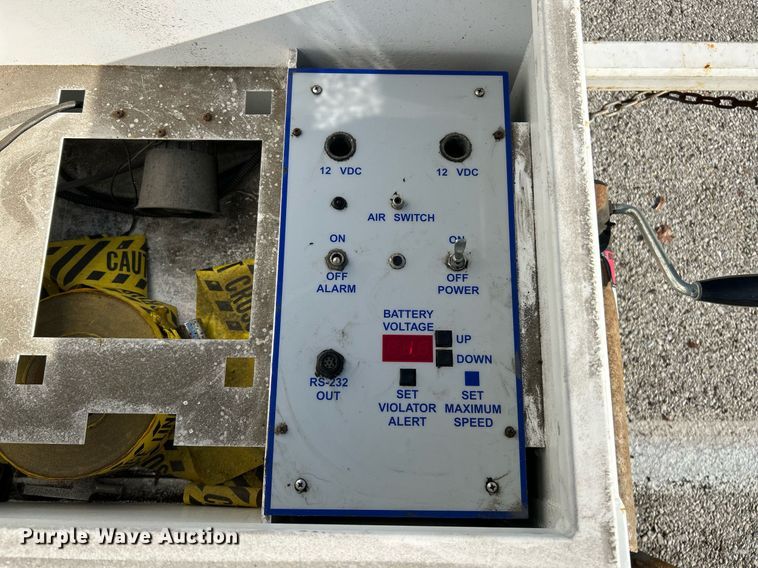 image for item NJ9690 (2) Kustom Signals Smart radar trailers