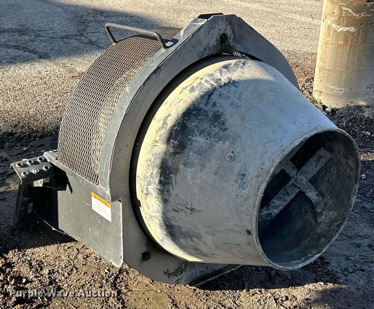 image for item NJ9692 Bobcat skid steer concrete mixer