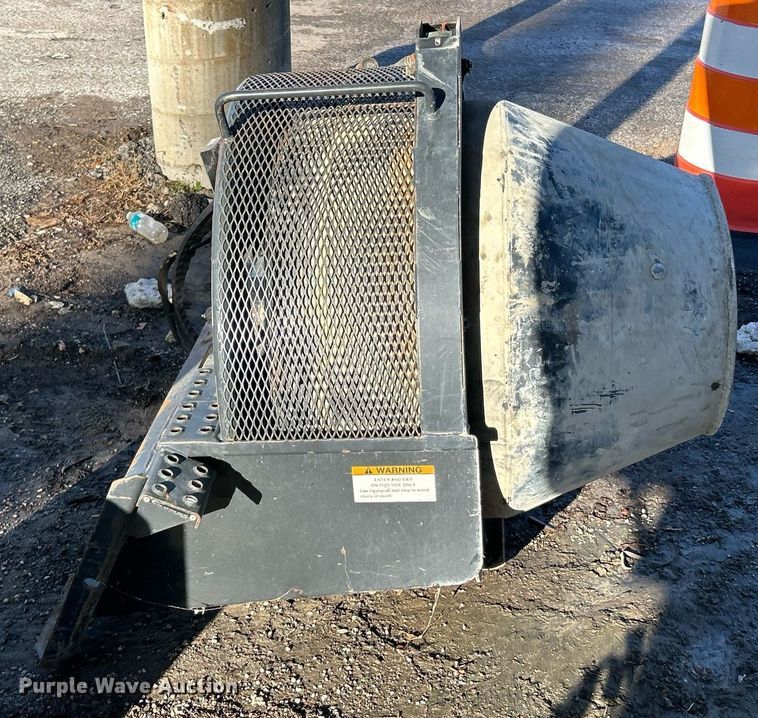image for item NJ9692 Bobcat skid steer concrete mixer