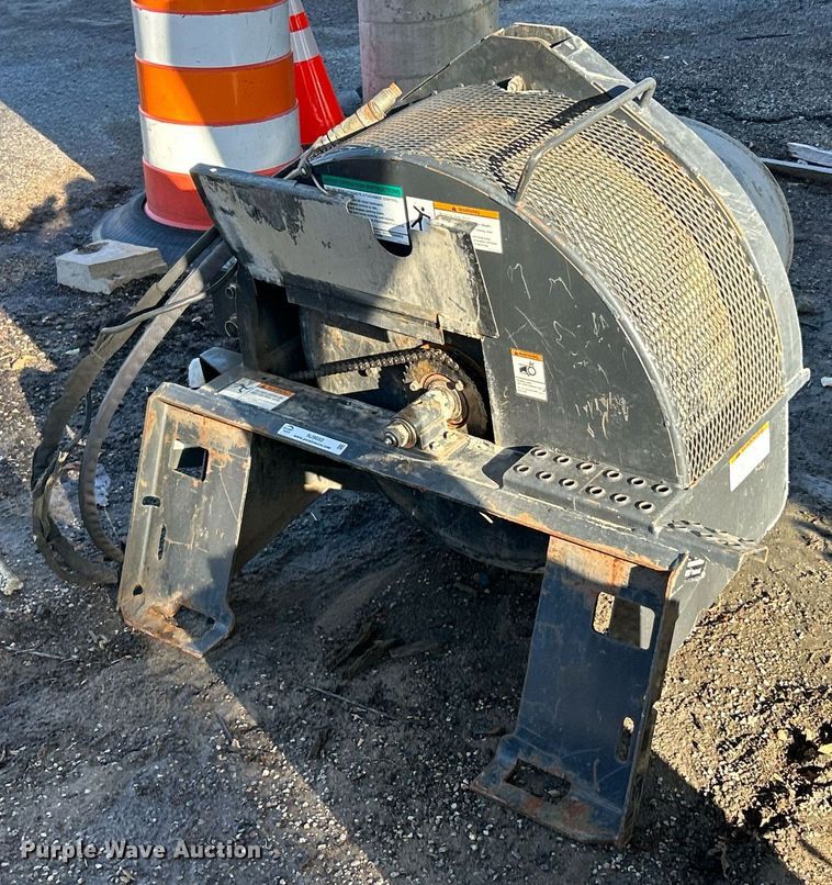 image for item NJ9692 Bobcat skid steer concrete mixer