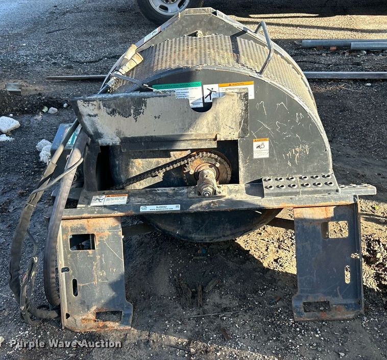 image for item NJ9692 Bobcat skid steer concrete mixer