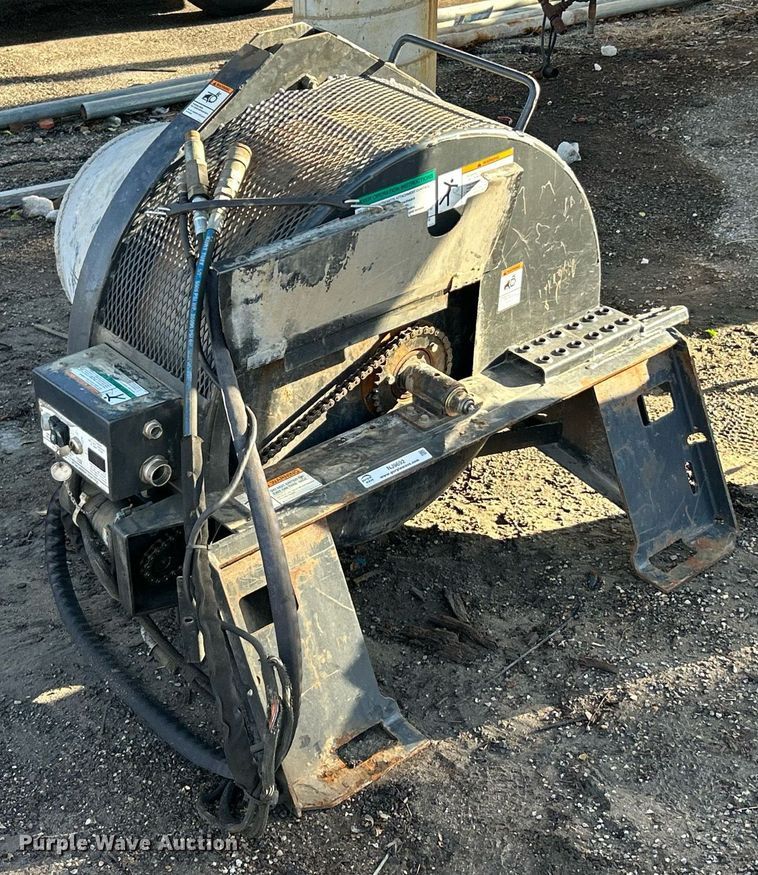 image for item NJ9692 Bobcat skid steer concrete mixer