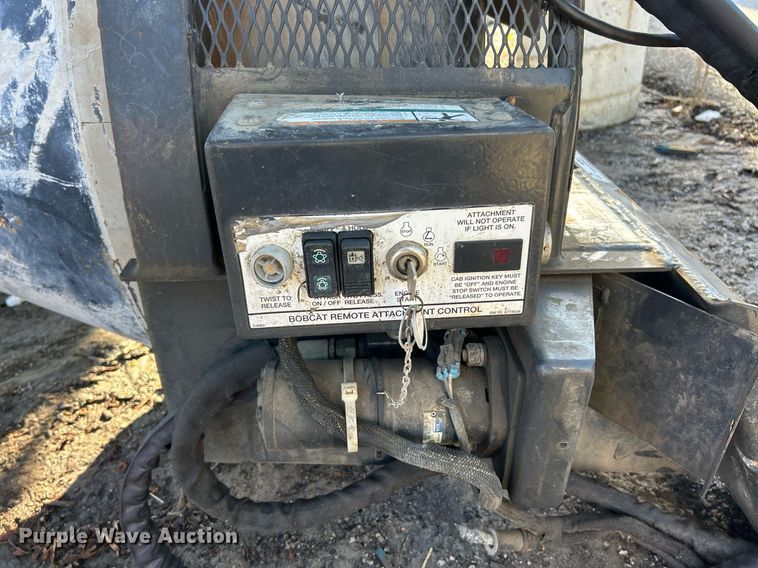 image for item NJ9692 Bobcat skid steer concrete mixer