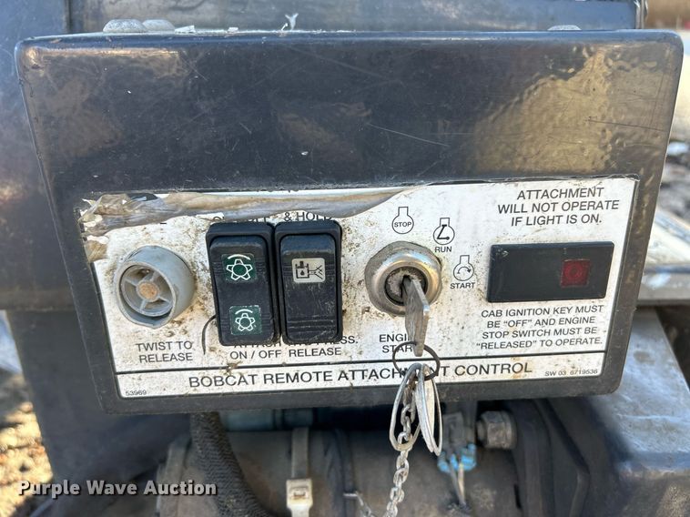 image for item NJ9692 Bobcat skid steer concrete mixer