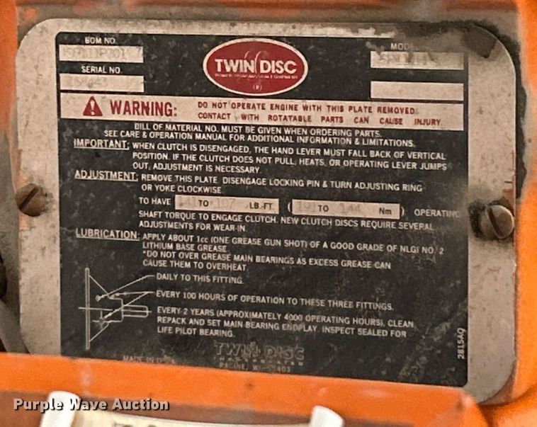 image for item NJ9706 Sewer Equipment of America 747 FR2000 vacuum trailer