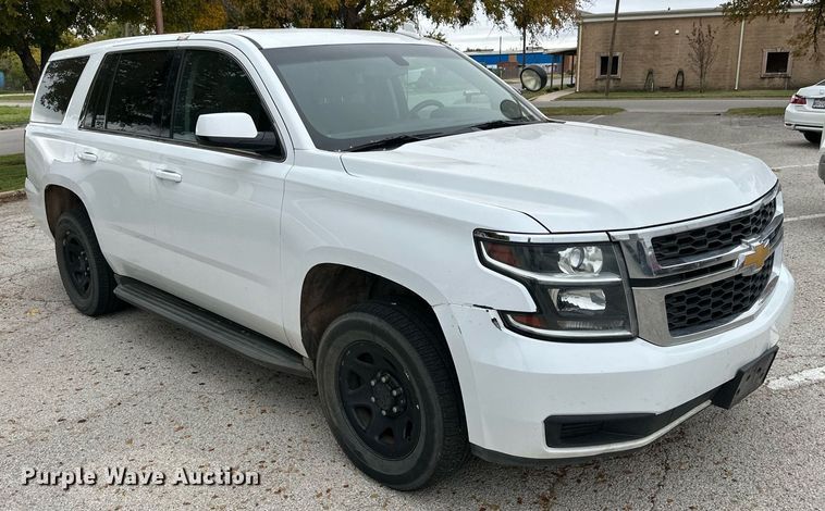 image for item NQ9102 2016 Chevrolet Tahoe Police  SUV