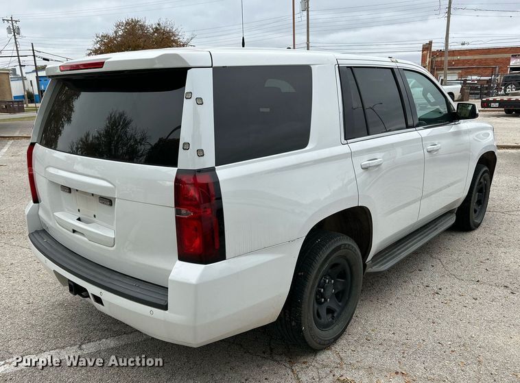 image for item NQ9102 2016 Chevrolet Tahoe Police  SUV