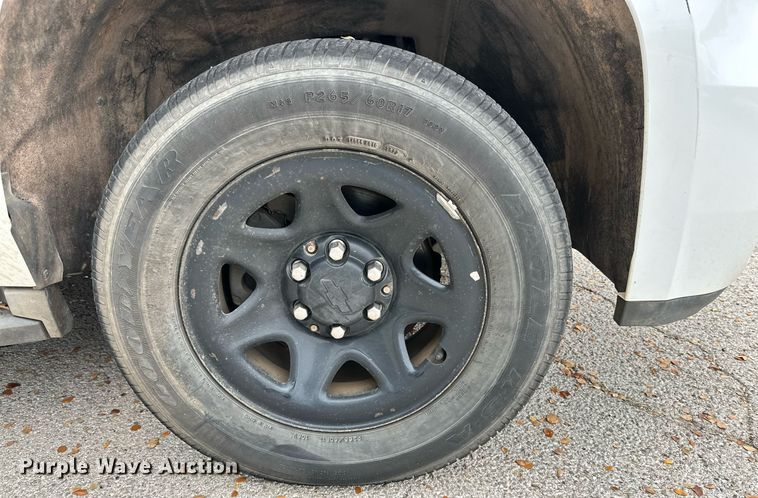 image for item NQ9102 2016 Chevrolet Tahoe Police  SUV