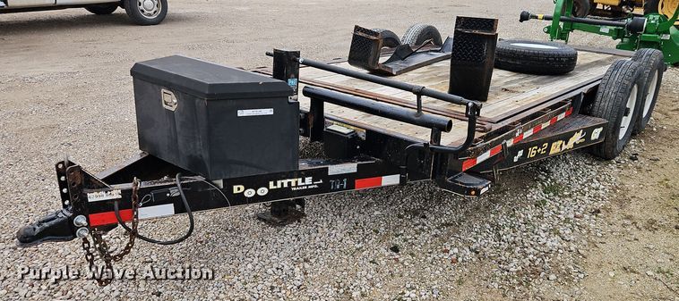image for item NT9148 2017 Doo little  GT16+2 tilt deck equipment trailer