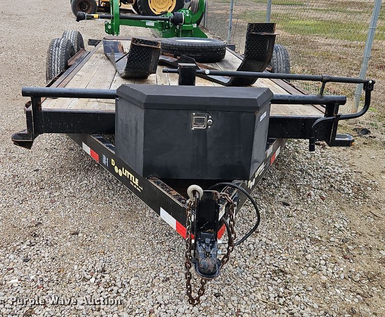 image for item NT9148 2017 Doo little  GT16+2 tilt deck equipment trailer