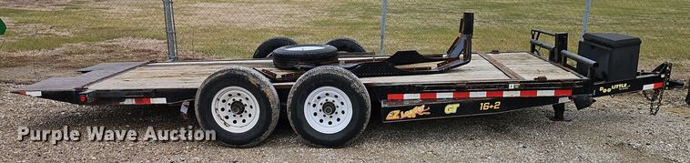 image for item NT9148 2017 Doo little  GT16+2 tilt deck equipment trailer