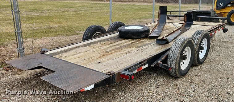 image for item NT9148 2017 Doo little  GT16+2 tilt deck equipment trailer