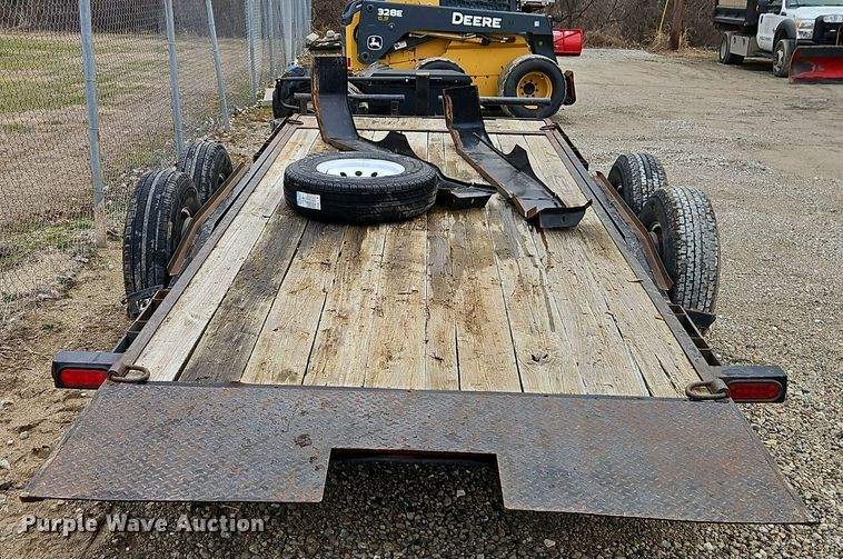 image for item NT9148 2017 Doo little  GT16+2 tilt deck equipment trailer