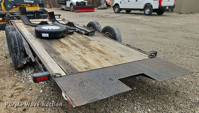 image for item NT9148 2017 Doo little  GT16+2 tilt deck equipment trailer