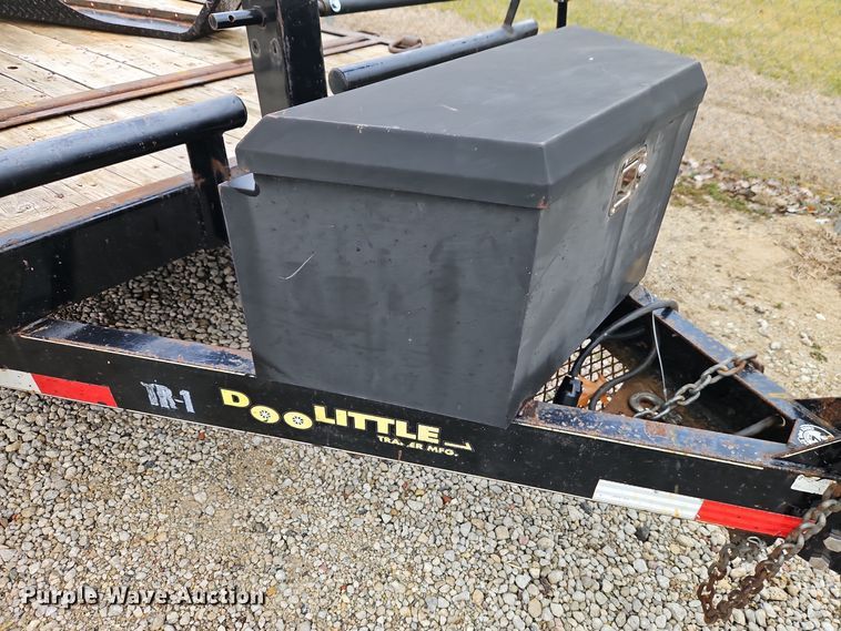 image for item NT9148 2017 Doo little  GT16+2 tilt deck equipment trailer