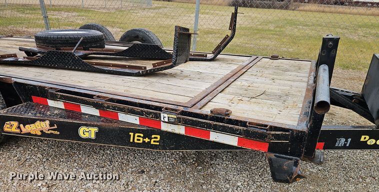 image for item NT9148 2017 Doo little  GT16+2 tilt deck equipment trailer