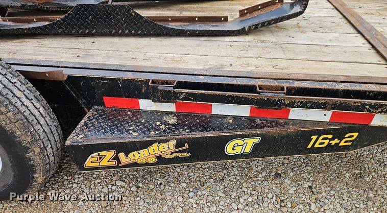 image for item NT9148 2017 Doo little  GT16+2 tilt deck equipment trailer