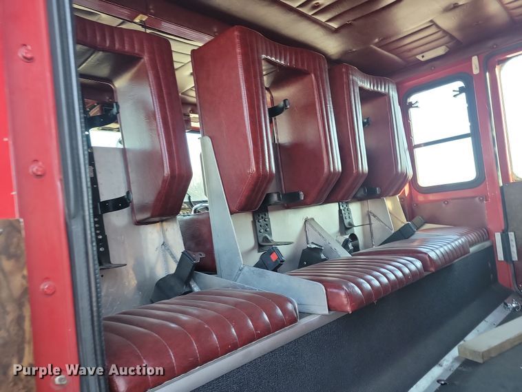 image for item OH9480 1989 Spartan Grumman Quint fire truck