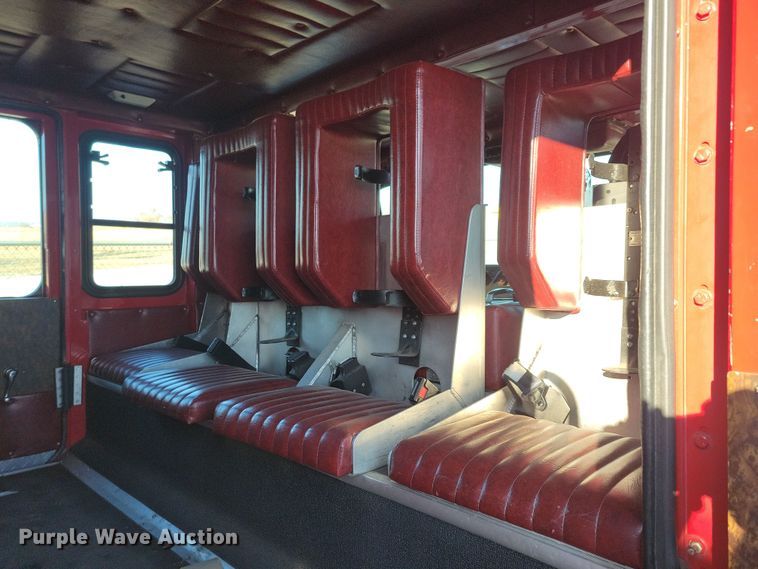 image for item OH9480 1989 Spartan Grumman Quint fire truck