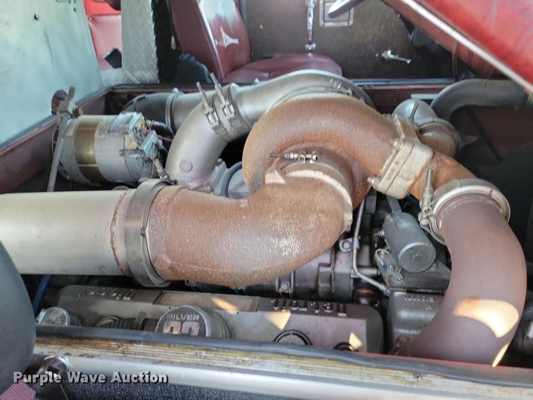 image for item OH9480 1989 Spartan Grumman Quint fire truck