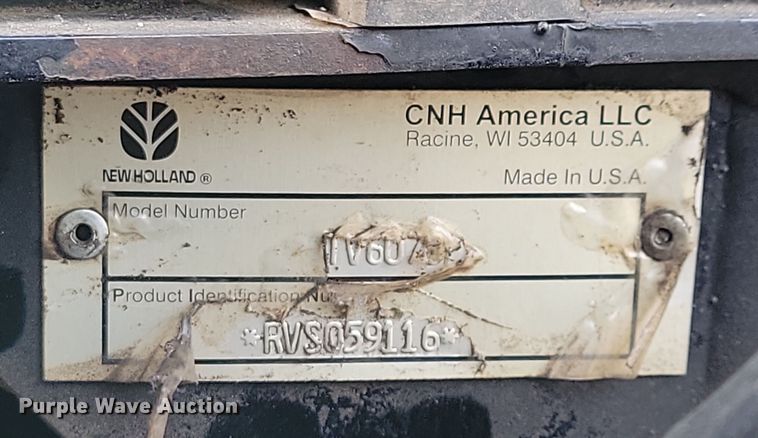 image for item OH9483 2011 New Holland TV6070 4WD bi-directional tractor