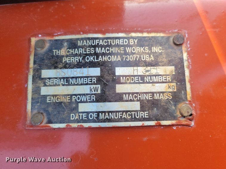 image for item OH9485 Ditch Witch 3700 trencher