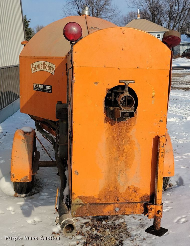 image for item OH9486 Sewer Roder sewer rodder trailer