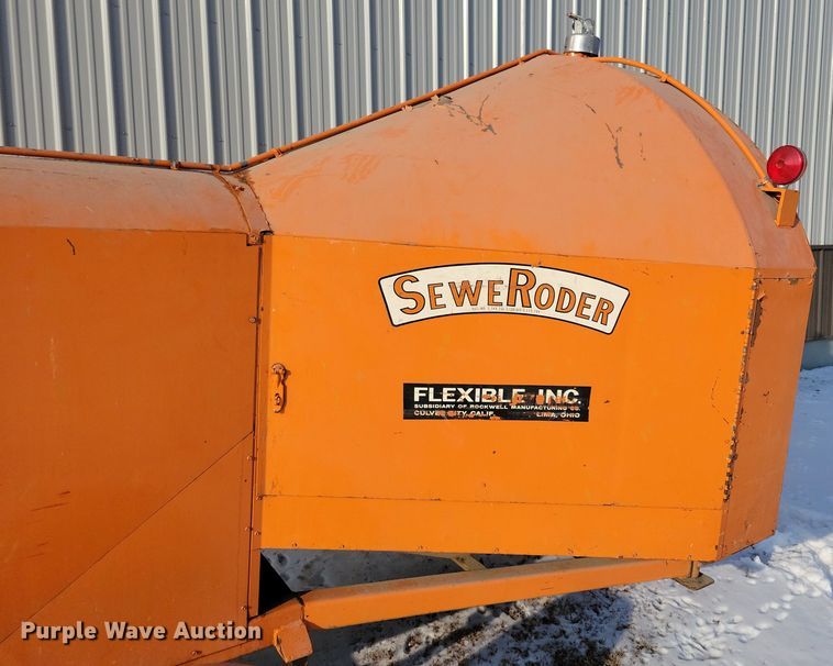 image for item OH9486 Sewer Roder sewer rodder trailer