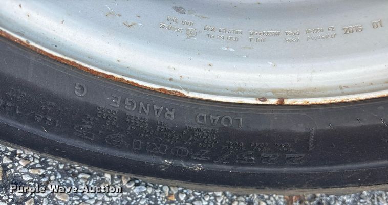 image for item OK9460 2016 Ford F450 Super Duty XL utility / service truck