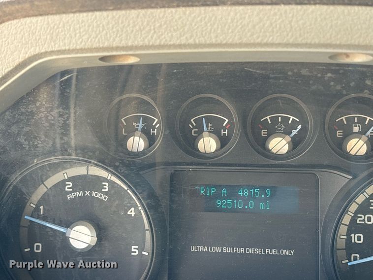 image for item OK9464 2011 Ford F750 Super Duty XL dump truck