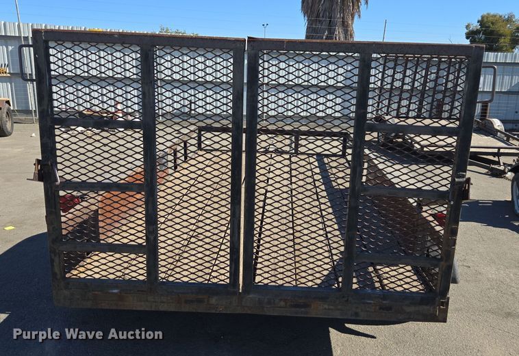 image for item YA0101 1999 Carson utility trailer