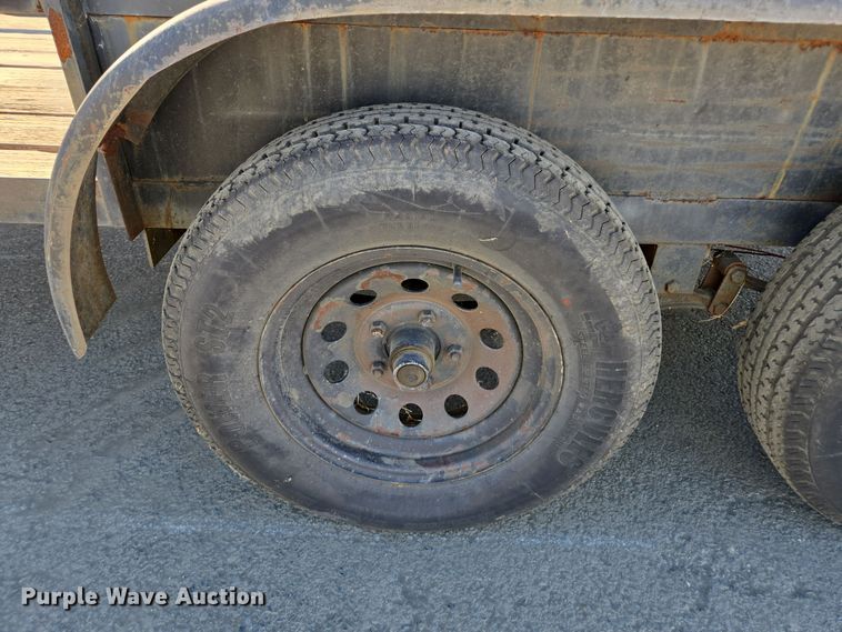 image for item YA0101 1999 Carson utility trailer