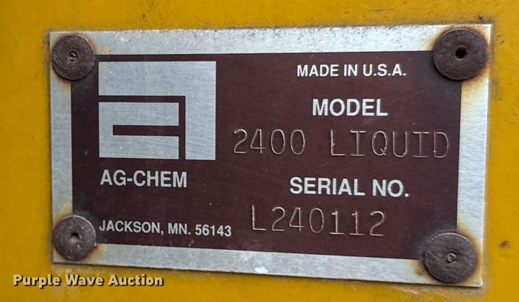 image for item DH9562 2009 TerraGator 9203 sprayer