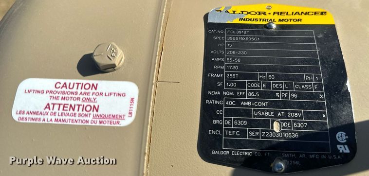 image for item DN0923 Sudenga TD1061EG auger