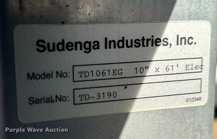 image for item DN0923 Sudenga TD1061EG auger