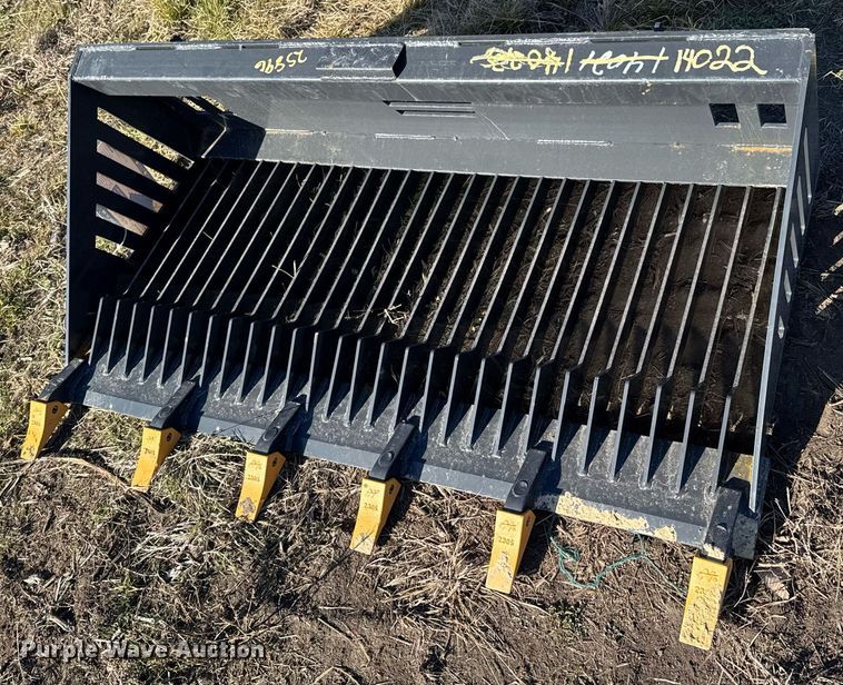 image for item DO0113 2023 LandHonor RB-14-66W skid steer rock bucket