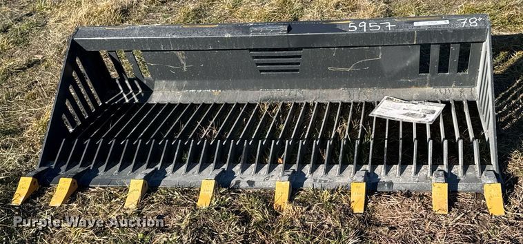 image for item DO0116 2023 LandHonor RB-14-78W skid steer rock bucket