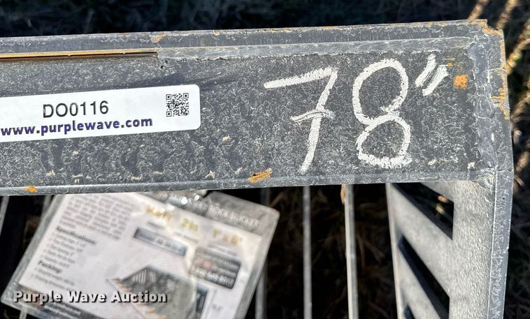 image for item DO0116 2023 LandHonor RB-14-78W skid steer rock bucket