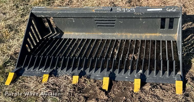 image for item DO0117 2023 LandHonor RB-14-66W skid steer rock bucket