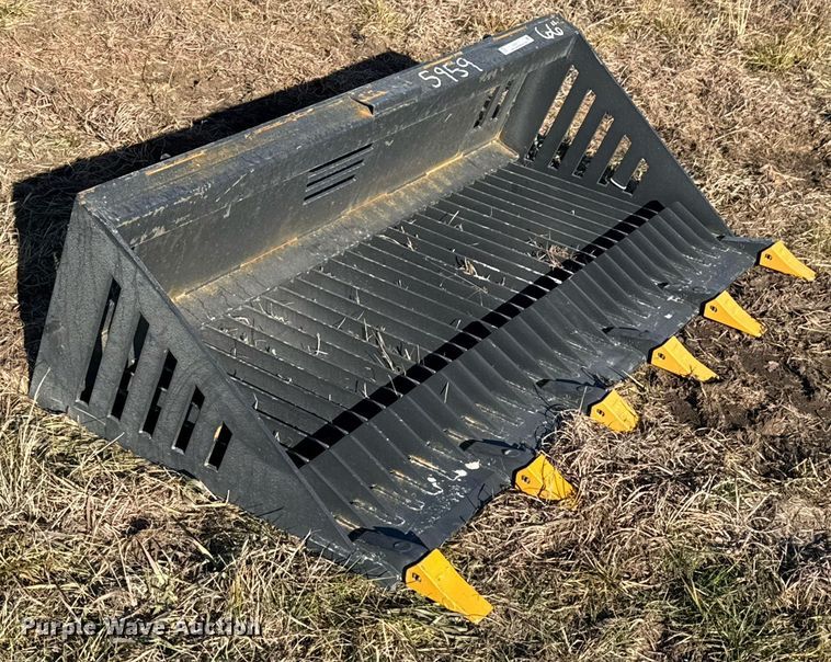 image for item DO0117 2023 LandHonor RB-14-66W skid steer rock bucket