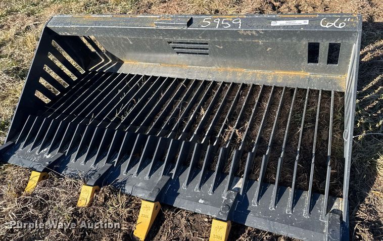 image for item DO0117 2023 LandHonor RB-14-66W skid steer rock bucket