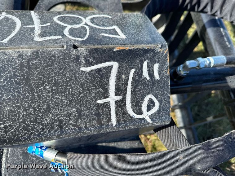 image for item DO0125 KC skid steer grapple bucket