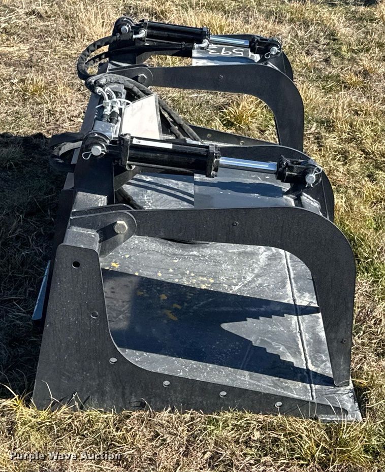 image for item DO0127 2023 Wolverine GB-11-72W skid steer grapple bucket